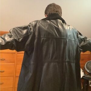 Leather Coat